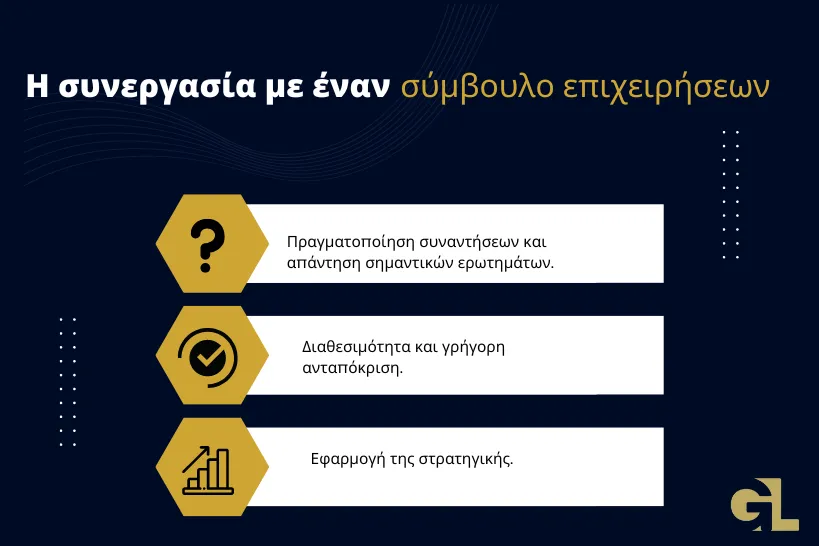 Σύμβουλος επιχειρήσεων η σημασία της συνεργασίας