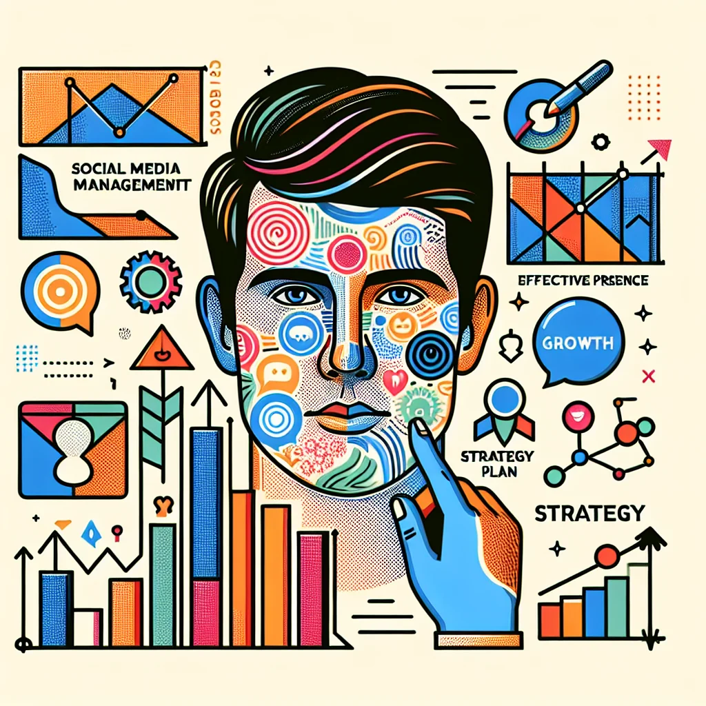 Social media management   and title: Διαχείριση Κοινωνικών Μέσων: Στρατηγικές για Αποτελεσματική Παρουσία και Ανάπτυξη